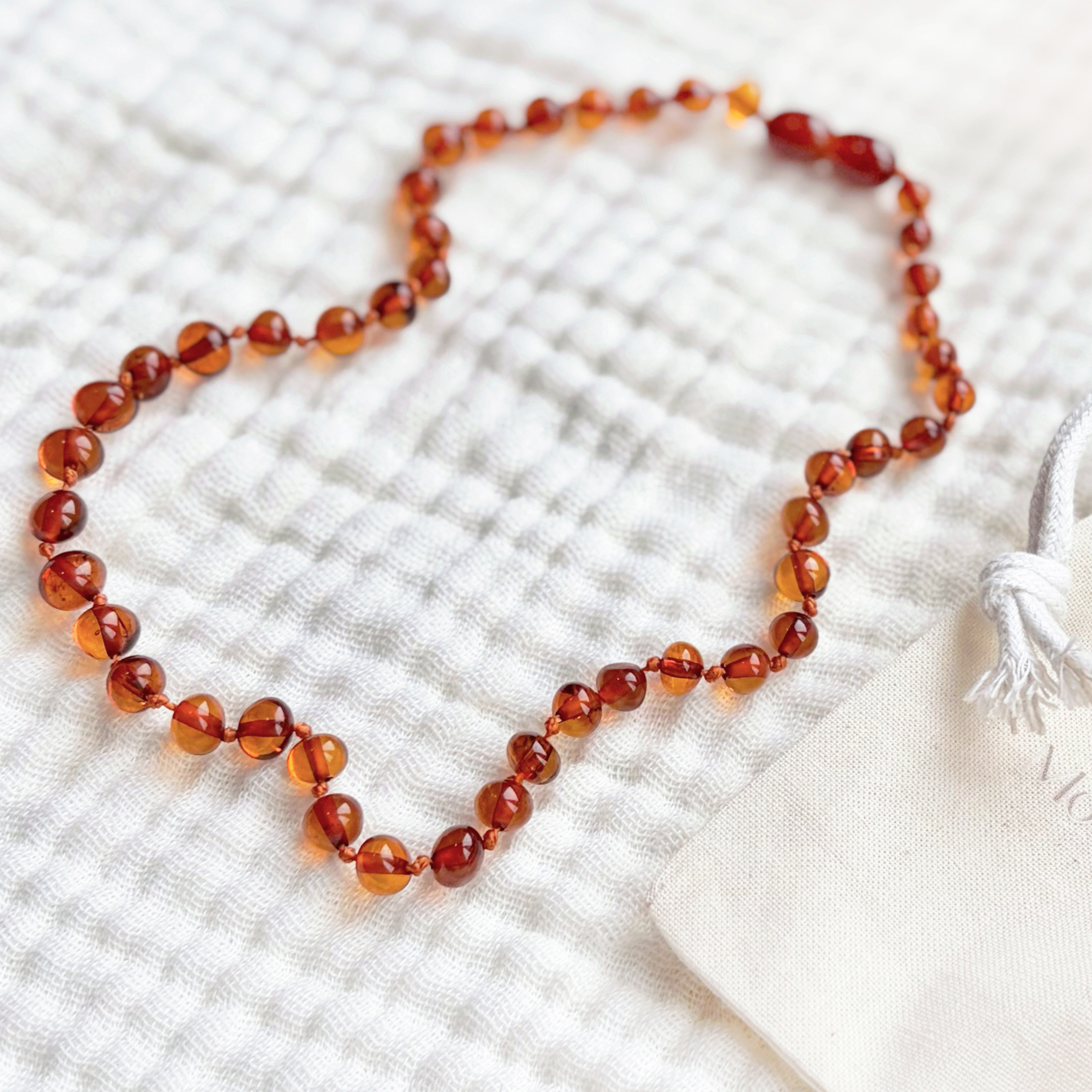 Barnsteen ketting baby en peuter